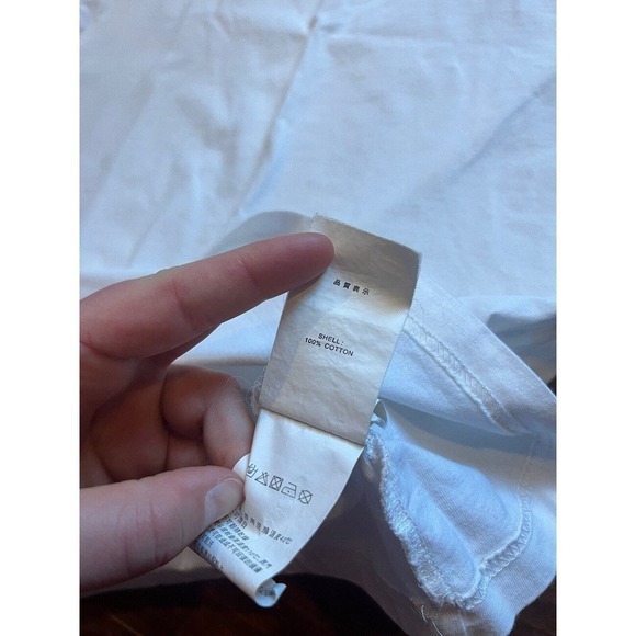 Ape Tees By Jim Design Short Sleeve White W/ Purple Wording Size Large - Picture 5 of 9